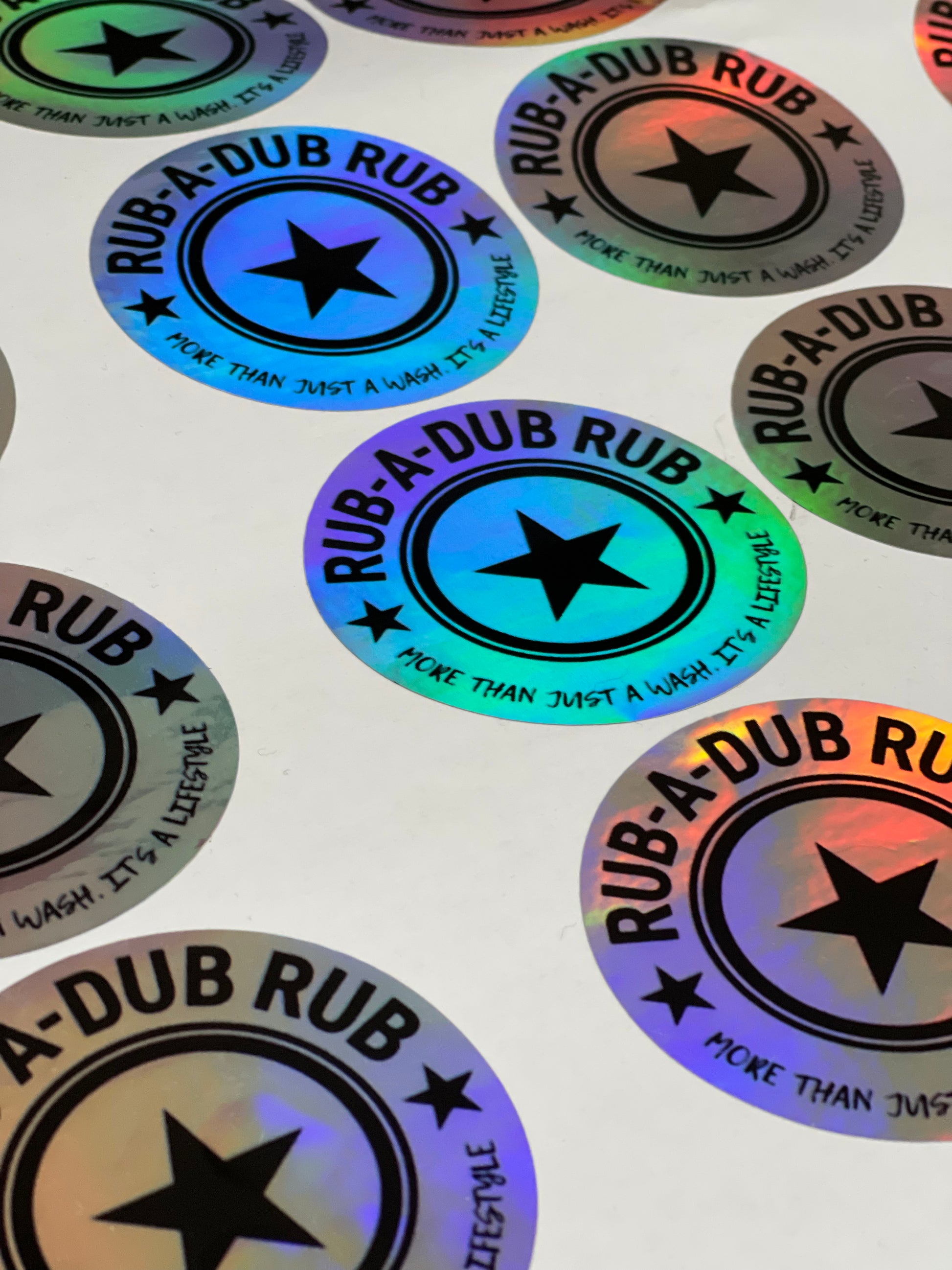 Stickers - Oil Slick