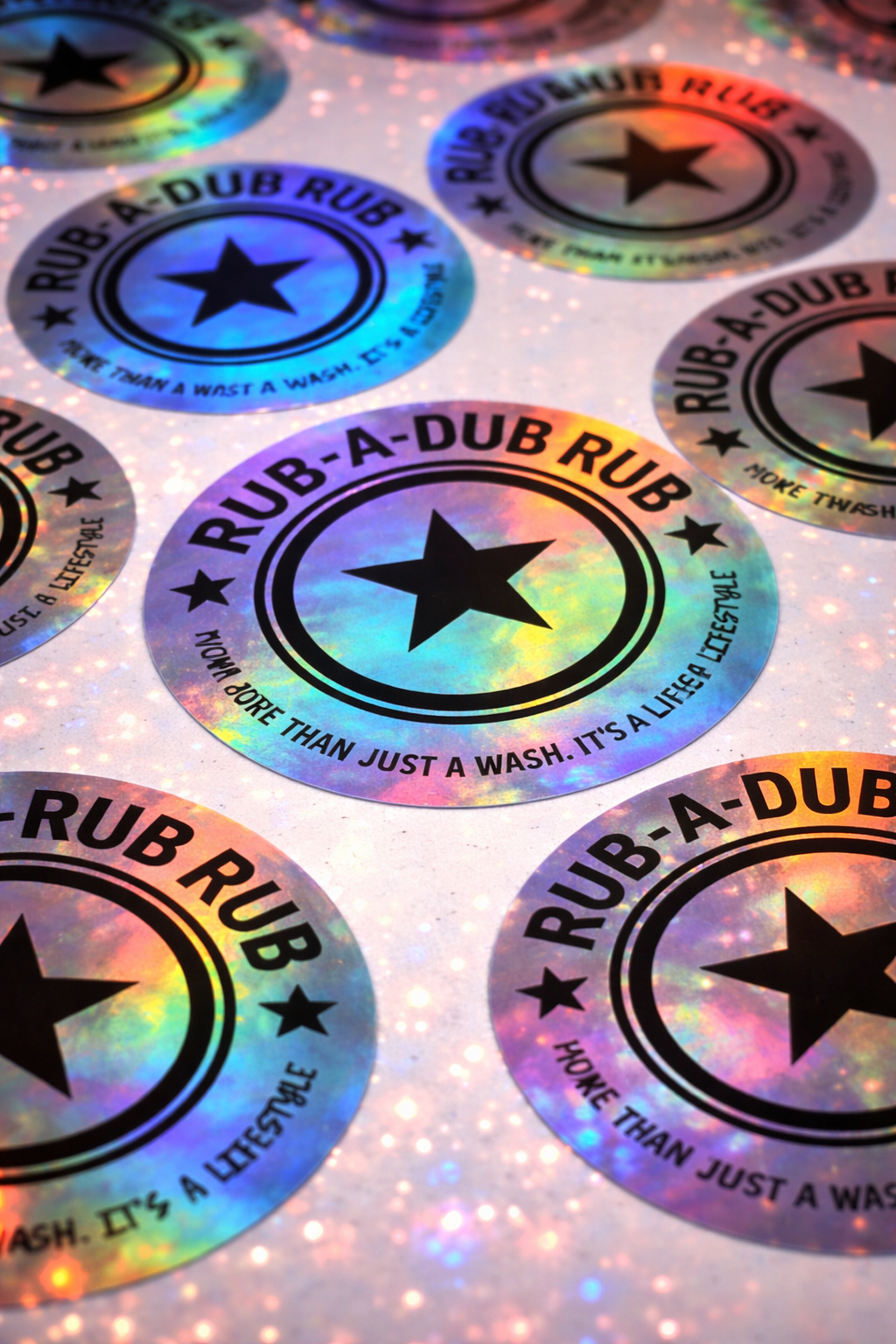 Stickers - Oil Slick