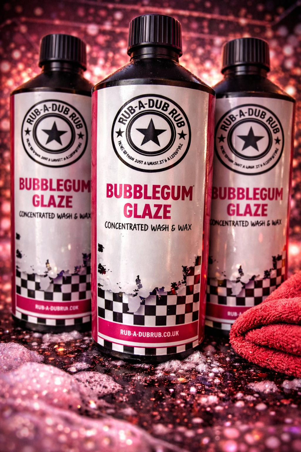 Bubblegum Glaze - Wash & Glow Solution