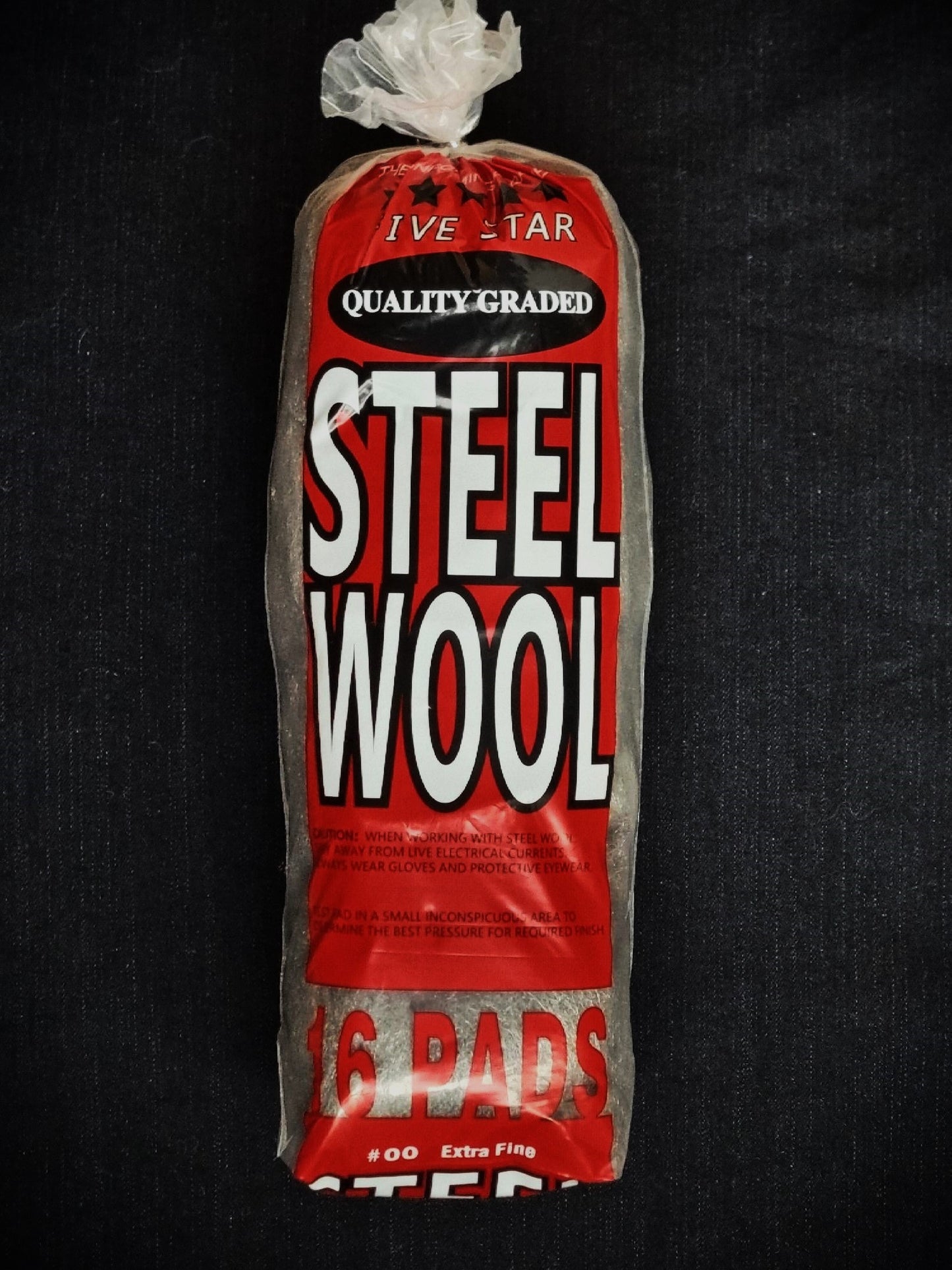 Steel Wool Detailing Pads 00 Medium Grade